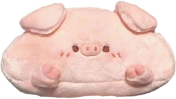 Pencil Case, Pencil Case, Pig Plush Toy, Cute Students, Storage, Makeup Pouch, Makeup Pouch, School Supplies, Pink, Pink, Casual