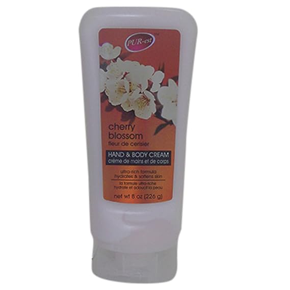 Cherry Blossom Hand & Body Cream (226g) by Purest