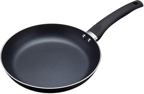 KitchenCraft 24cm Eco Non-Stick Frying Pan, Fast-Heating Aluminium Cookware with Stay-Cool Handle, PFAS-Free