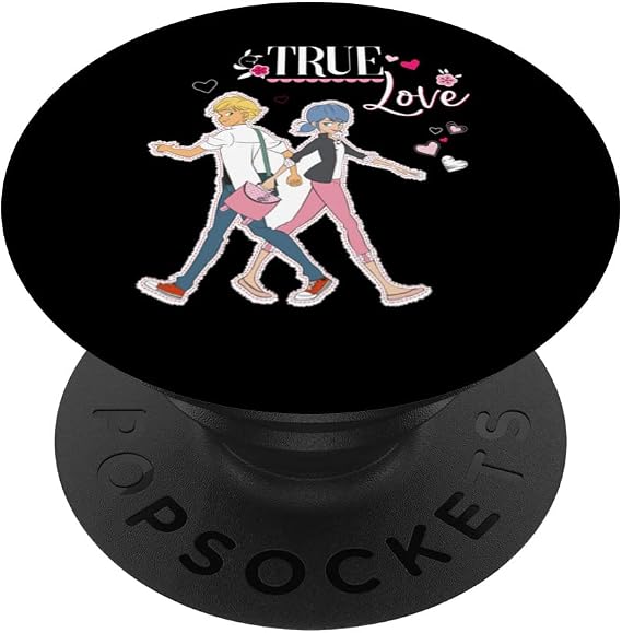 Miraculous Ladybug Charming Paris true Love PopSockets Swappable PopGrip