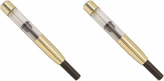Platinum Fountain Pen Converter Gold 800A#0 (Pack of 2)