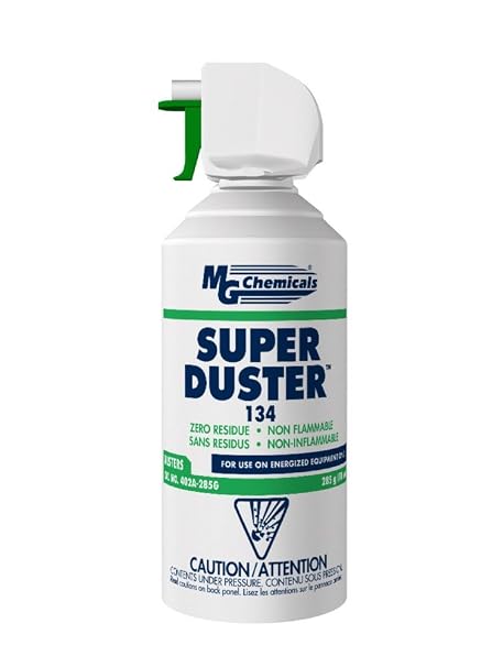 MG Chemicals 402A 134A Super Duster, 285g (10 oz) Aerosol Can (Packaging May Vary)