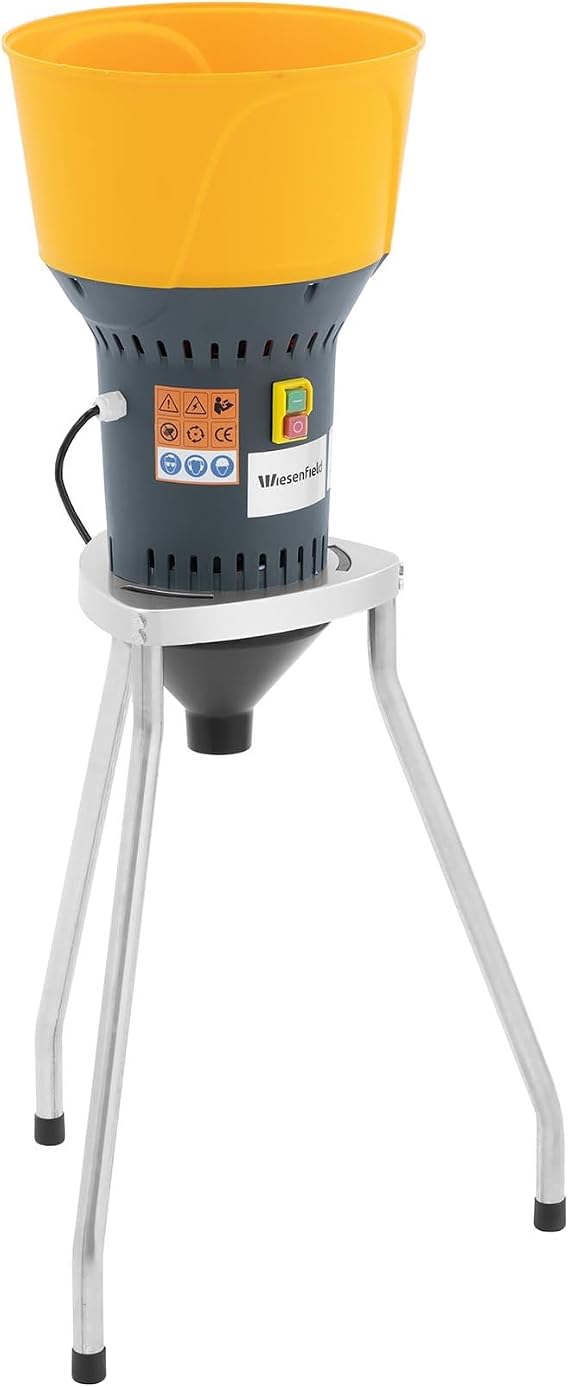WIE-FC-60B Grain mill electric 13.7 L 400 kg/h 1300 W with frame grain mill scrap mill