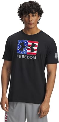 Under Armour Mens Freedom Logo T Shirt