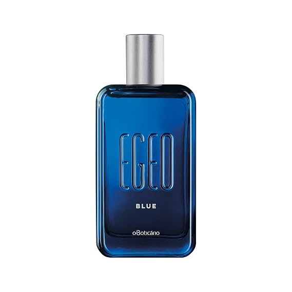 O BOTICARIO Egeo Blue Men's Cologne, 3 oz | Long-lasting fresh citrus and woody masculine fragrance. A cleaner, lighter scent profile compared to heavy musk colognes.