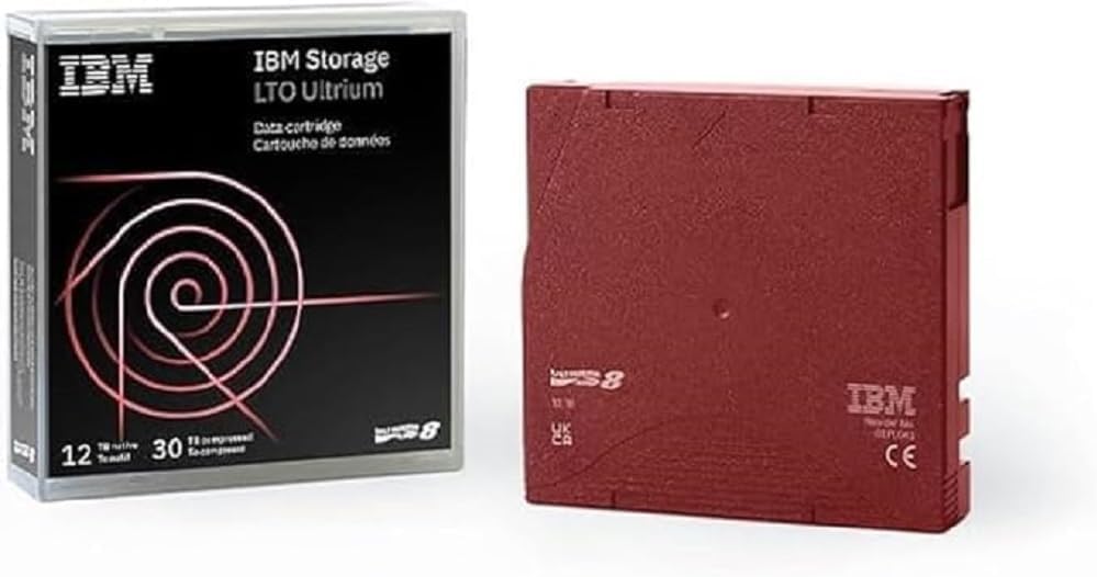 IBM LTO-8 Ultrium, 12TB30TB, Part # 01PL041