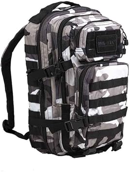 MIL-TEC Backpack US ASSAULT PACK with 20L MOLLE System - URBAN Camo