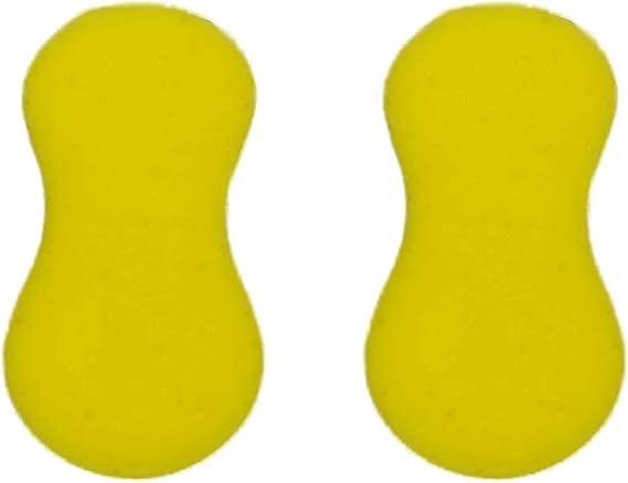 Car Sponge, Large for Scratch Free Cleaning, Honeycomb Durable Auto Detailing, Heavy Duty Washing, Waxing & Polishing 2 Pack