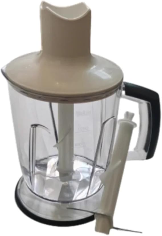 1250ML Stirring Cup ,compatible For Braun, 4165 4191 4199 4130 Host MQ735 MQ745 MQ775 MQ787 MQ500 MQ505 MQ525 MQ545 Replacement Cup