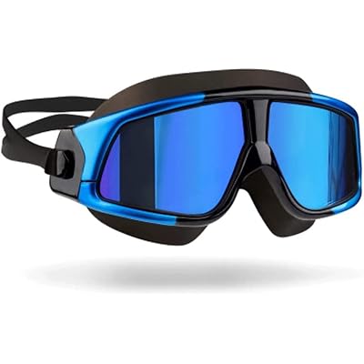 Large Frame Swimming Goggles Waterproof and Anti-Fog HD Unisex, high Myopia Professional Swimming Glasses GogglesG