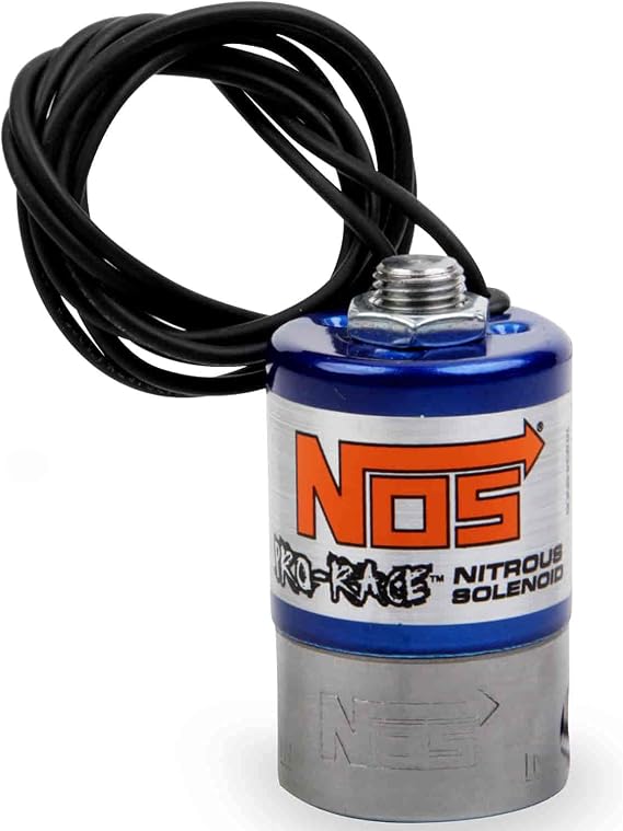 NOS 18048R Nitrous Oxide Solenoid, Pro-Race, Stainless, Nitrous, Each