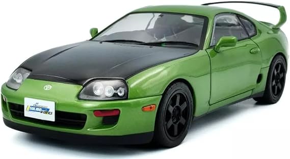 Toyota Supra MK4 (A80) SOLIDO Works Miniature 1:18, Green, 1993