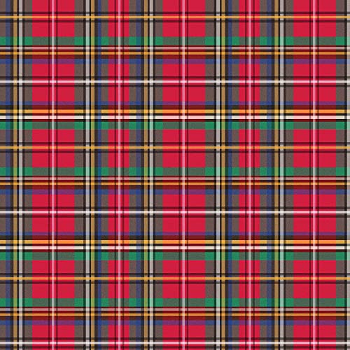 Jillson Roberts Bulk Gift Wrapping Paper, Tartan, 14 Ream 208 x 30