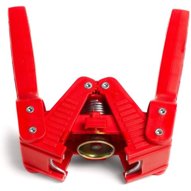 FastRack Red Baron Bottle Capper | Handheld Bench-Top Bottle Capping Tool for Homebrewing | Fits 26mm Bottle Caps | Magnetic Bell & Reinforced Build