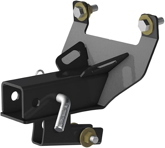 Kolpin 85195 2" ATV Receiver Hitch for Polaris Sportsman/Scrambler XP 850 1000 (2010-2019), Black