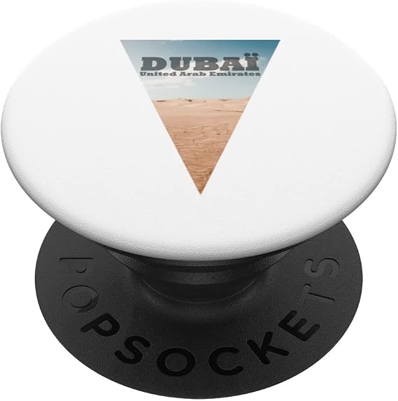 Dubai United Arab Emirates UAE - Desert of Dubai PopSockets Swappable PopGrip