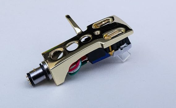 Headshell, cartridge, Stylus, gold for Technics SLQ2K, SLQ3, SLQ303, SLQ33