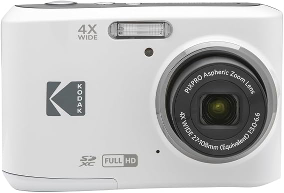 Kodak Friendly Zoom FZ45/4x Zoom Digital Camera-White