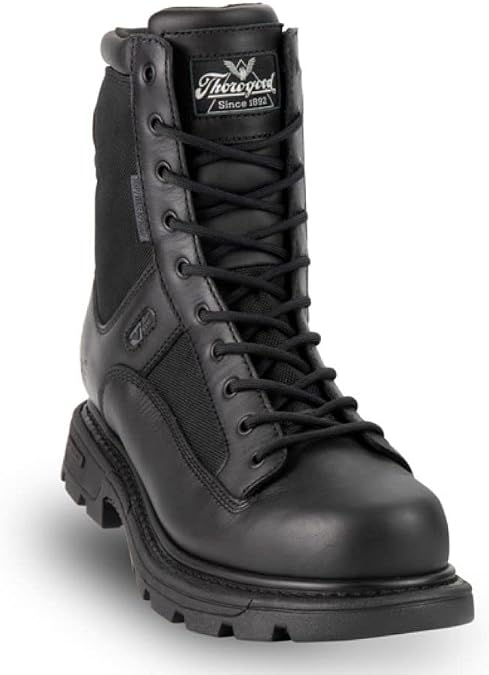 Thorogood GEN-Flex2 8" Side-Zip Waterproof Tactical Boots for Men and Women - Lightweight Leather and Nylon with Slip-Resistant Outsole; EH Rated