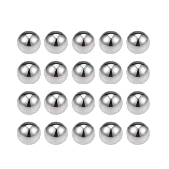 uxcell 1/4-inch Bearing Balls 440C Stainless Steel G25 Precision Balls 100pcs