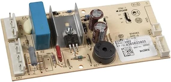 Aspares For Fridge & Freezer Control Board PCB Compatible With Beko 4360623900 [Energy Class A+++]