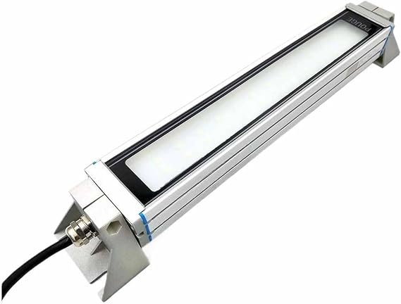 24W LED Machine Tools Light 24V 220V CNC Long Lathe Working Panel Lamp AC/DC(24W 4000K,AC100-250V)