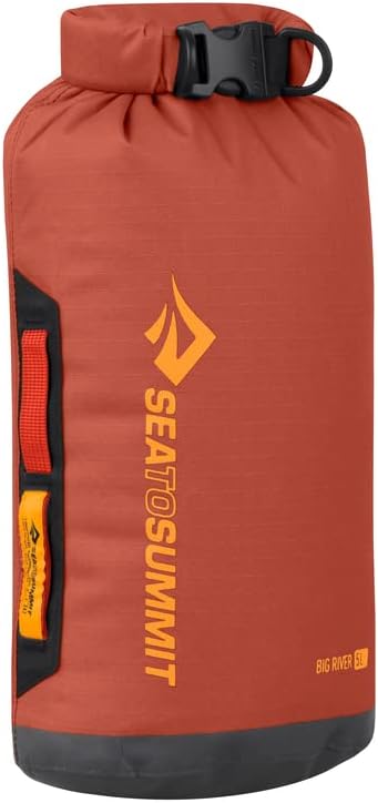 Sea to Summit Big River Dry Bag, Heavy-Duty Storage, 5 Liter, Picante Red