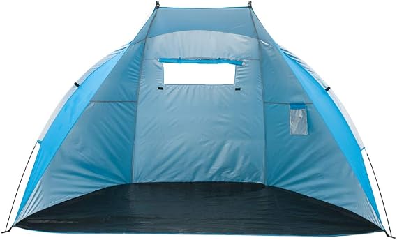 Outdoor Portable EasyUp Beach Cabana Tent Sun Shelter Sunshade, Blue, 94.5" L x 47.2" W x 55" H