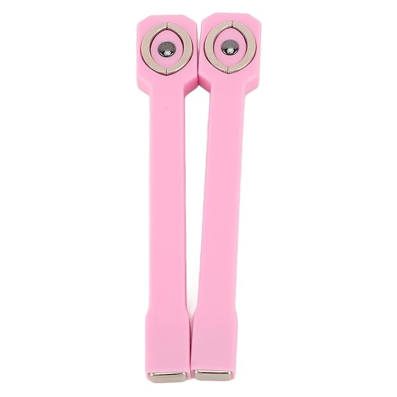 Nail Art Magnet Tool Strong Suction Nail Polish Magnet Stick 3 in 1 for Home and Salon (Pink)