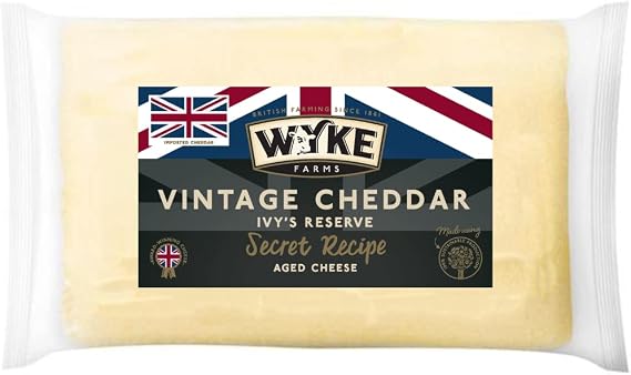 Wyke Farms Ivy's Vintage Reserve Cheddar Over 15 Months Aged 500g