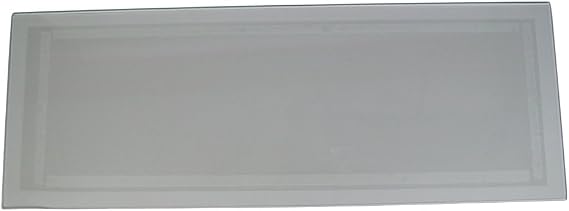 Sandblast Cabinet Extra-Large 12" x 45" Tempered Glass Cabinet Lens, Made in USA, 6101-05
