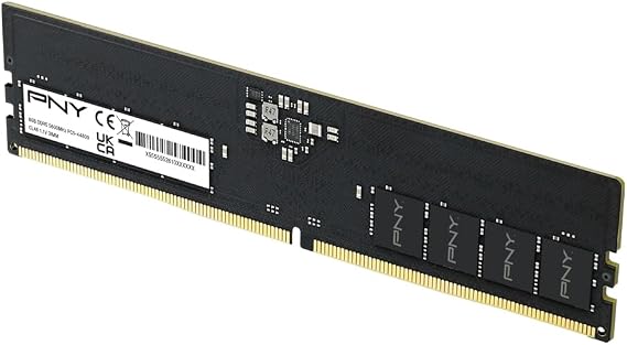 PNY DDR5 8GB (1x8GB) 5600MHz CL46 Performance Desktop Memory