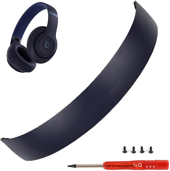Dre Studio Pro (Model A2924) ve Studio 3 Kablosuz Kulaklıklardan (Lacivert) Beats ile Uyumlu OEM A2924 Kemer Bandı Aksesuarlarıyla Aynı Studio Pro Kafa Bandı Yedek Parçalar