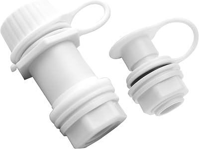 Cooler Replacement Threaded Drain Plug&Triple Snap Drain Plug Kit, for Cooler Replacement Parts Drain Plug, Cooler Chest Drain Plug Parts.Best Option for Repairing and Replacing Cooler Parts