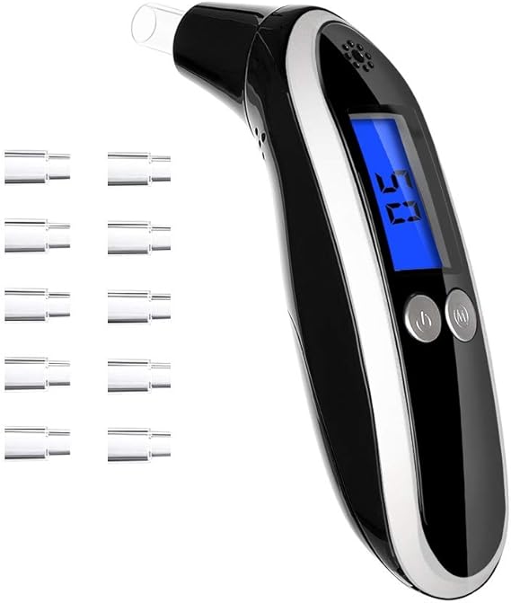 Keto Breath Meter, Tracing Diet Ketosis Status, Keto Breath Analyzer with 10 Mouthpieces