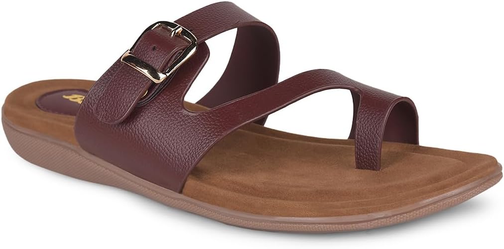 Bata Women's Toe Ring Flats
