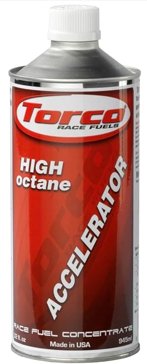 TORCO Octane Booster Case of 6 Quarts UL Accelerator