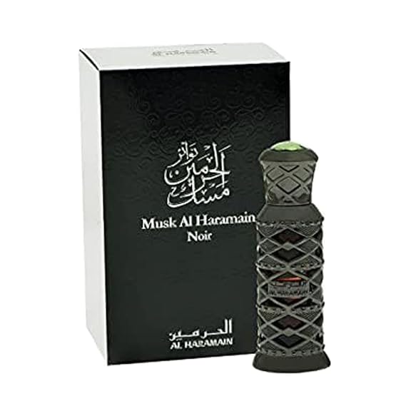 Al Haramain Musk Noir for Unisex Adult - 0.4 oz Concentrated Perfum Oil (Mini)