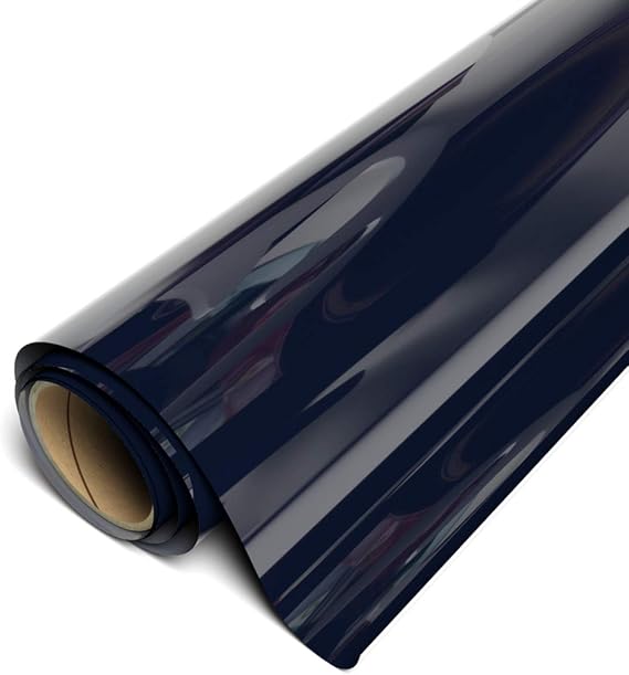 Siser EasyWeed HTV 11.8" x 25ft Roll - Iron On Heat Transfer Vinyl (Navy Blue)