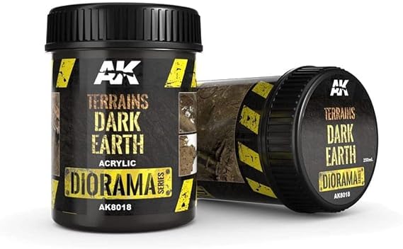 AKI Diorama Effects - Dark Earth Terrain 250ml