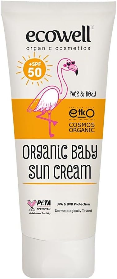 Ecowell SPF 50 Organic Baby Sunscreen (110 g)
