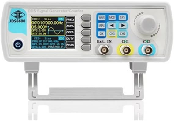 JDS6600 15MHz Fully CNC DDS Dual Channel Function Arbitrary Wave Signal Generator Source Frequency Meter Sweeper