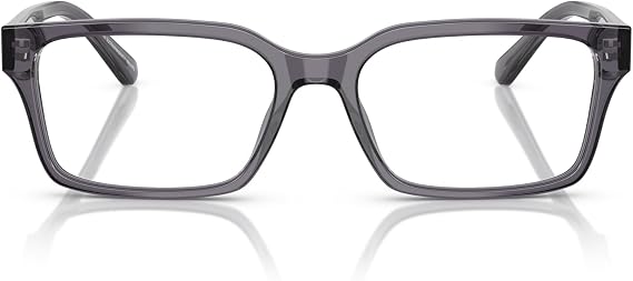 Emporio Armani Men's Ea3244 Rectangular Prescription Eyewear Frames