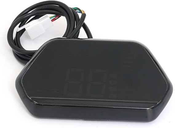 Compatible with Citycoco Speedometer LED Display Meter 48/60/72V Meter Speed Battery Turn Light Head Light Display Compatible with Citycoco Electric Scooter