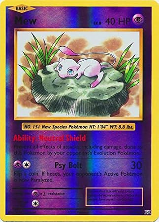 Pokemon - Mew (53/108) - XY Evolutions - Reverse Holo