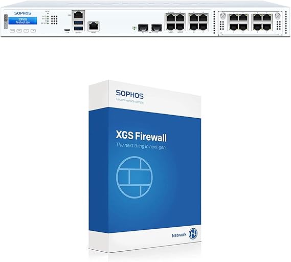 Sophos XGS 2300 Next-Gen Firewall with Xstream Protection, 1-Year (US Power Cord) (IG2C1CSUS)