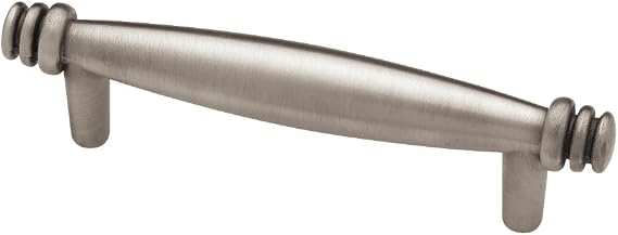 Brainerd PBF508Y-BSP-C 3-Inch Domed Ringed Cabinet Hardware Handle Pull