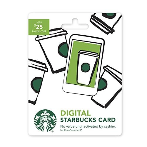 Starbucks Eco Gift Card $25