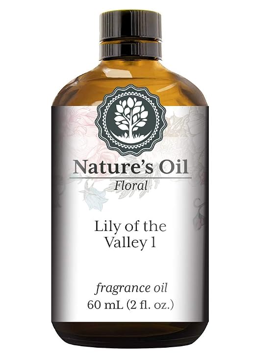 Lily of the Valley 1 Fragrance Oil (60ml) For Diffusers, Soap Making, Candles, Lotion, Home Scents, Linen Spray, Bath Bombs, Slime