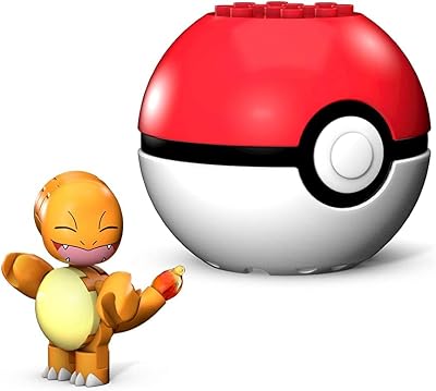 Mega Construx Pokemon Charmander, multi colour
